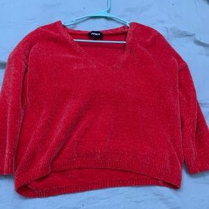 Orange Express Sweater